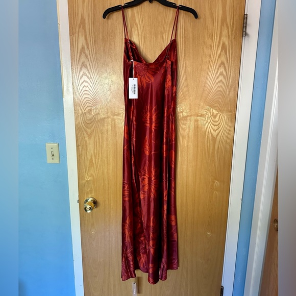 Reformation Salamanca Dress in Helios - Picture 8 of 11